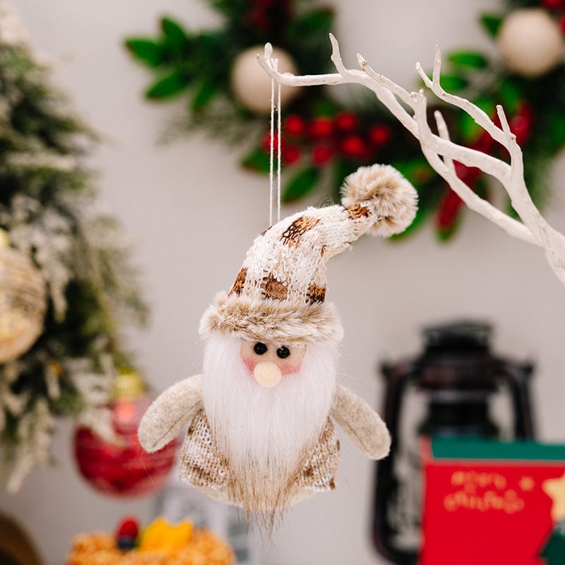 Trendsi Style A / One Size Santa Snowman Reindeer Hanging Ornament 100800194314268 Santa Snowman Reindeer Hanging Ornament