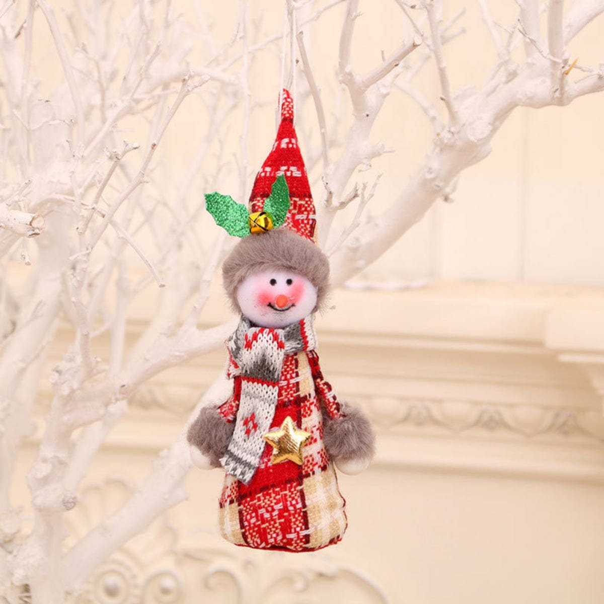 Trendsi Style B / One Size Assorted 2-Piece Christmas Doll Hanging Widgets 101400754385528 Assorted 2-Piece Christmas Doll Hanging Widgets