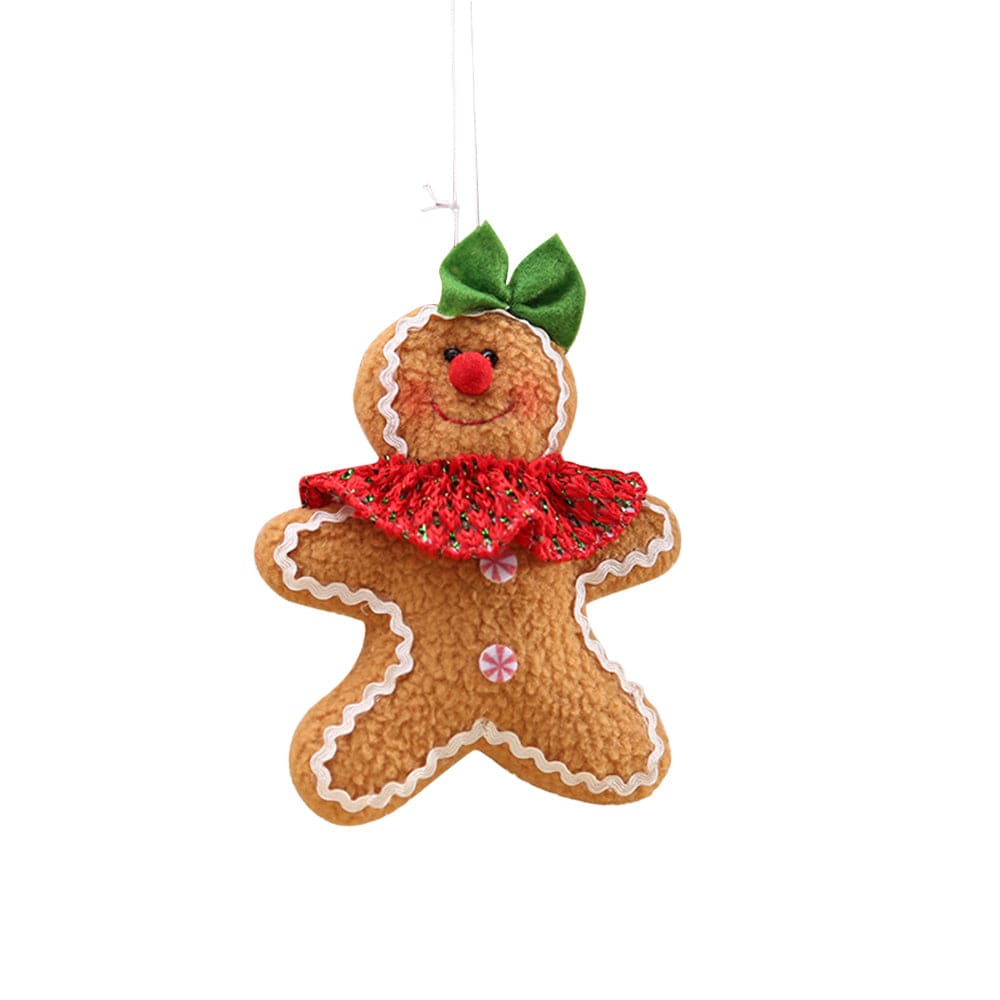 Trendsi Style B / One Size Gingerbread Man Ornament 101400061988475 Gingerbread Man Ornament