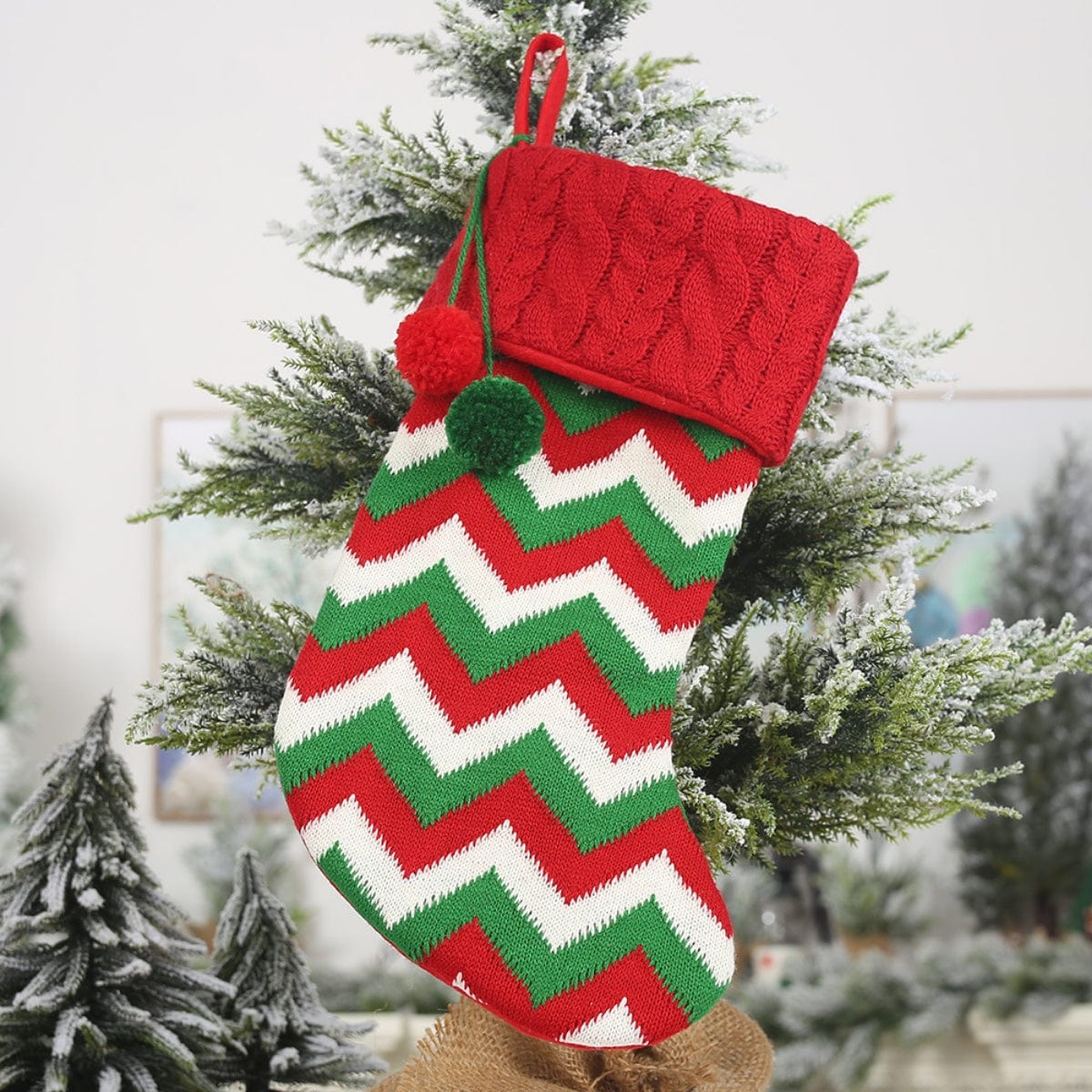 Trendsi Style E / One Size Christmas Stocking Hanging Widget 101400283660497 Christmas Stocking Hanging Widget