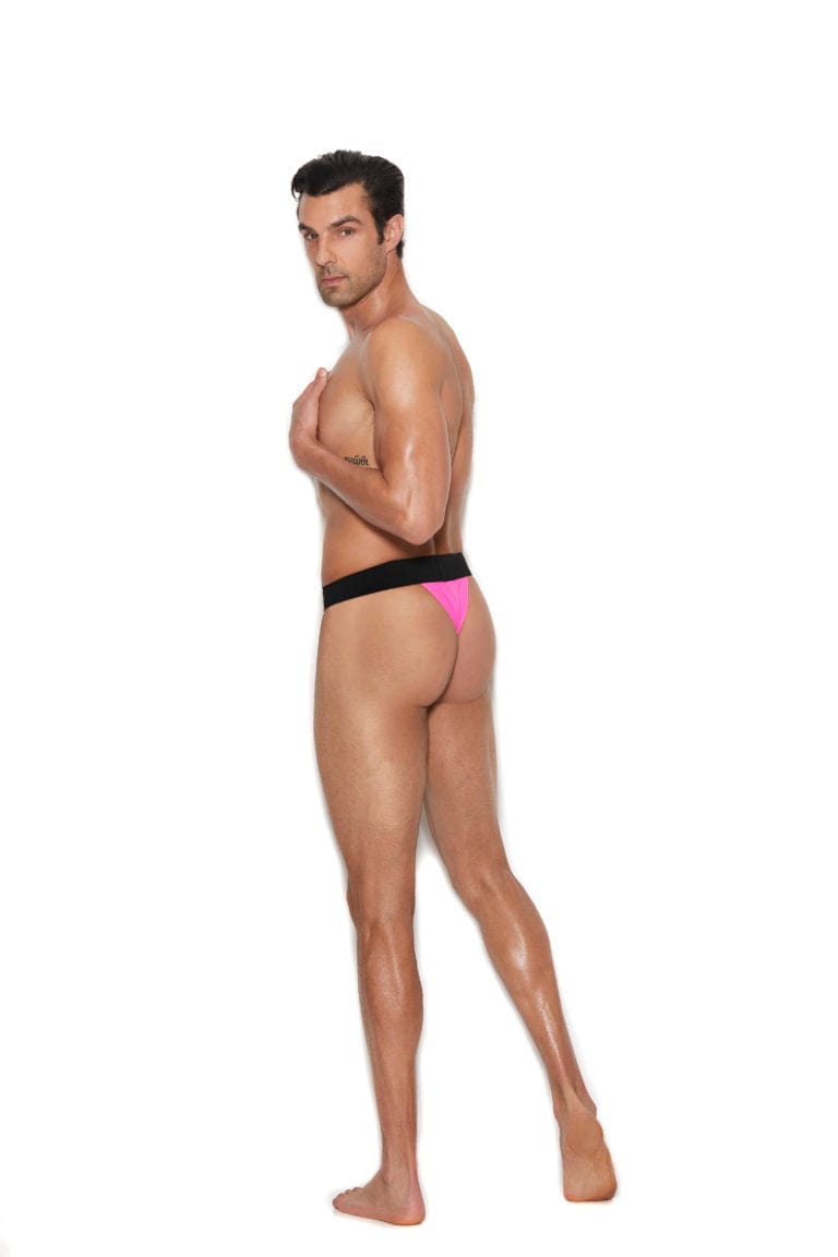 Elegant Moments Pink / S/M Men’s Sexy Hot Pink Elastic Band Thong Brief Underwear SHC-82926-S/M-EM 2022 Men’s Sexy Pink Elastic Band Thong Brief Underwear Apparel & Accessories > Clothing > Underwear & Socks > Lingerie