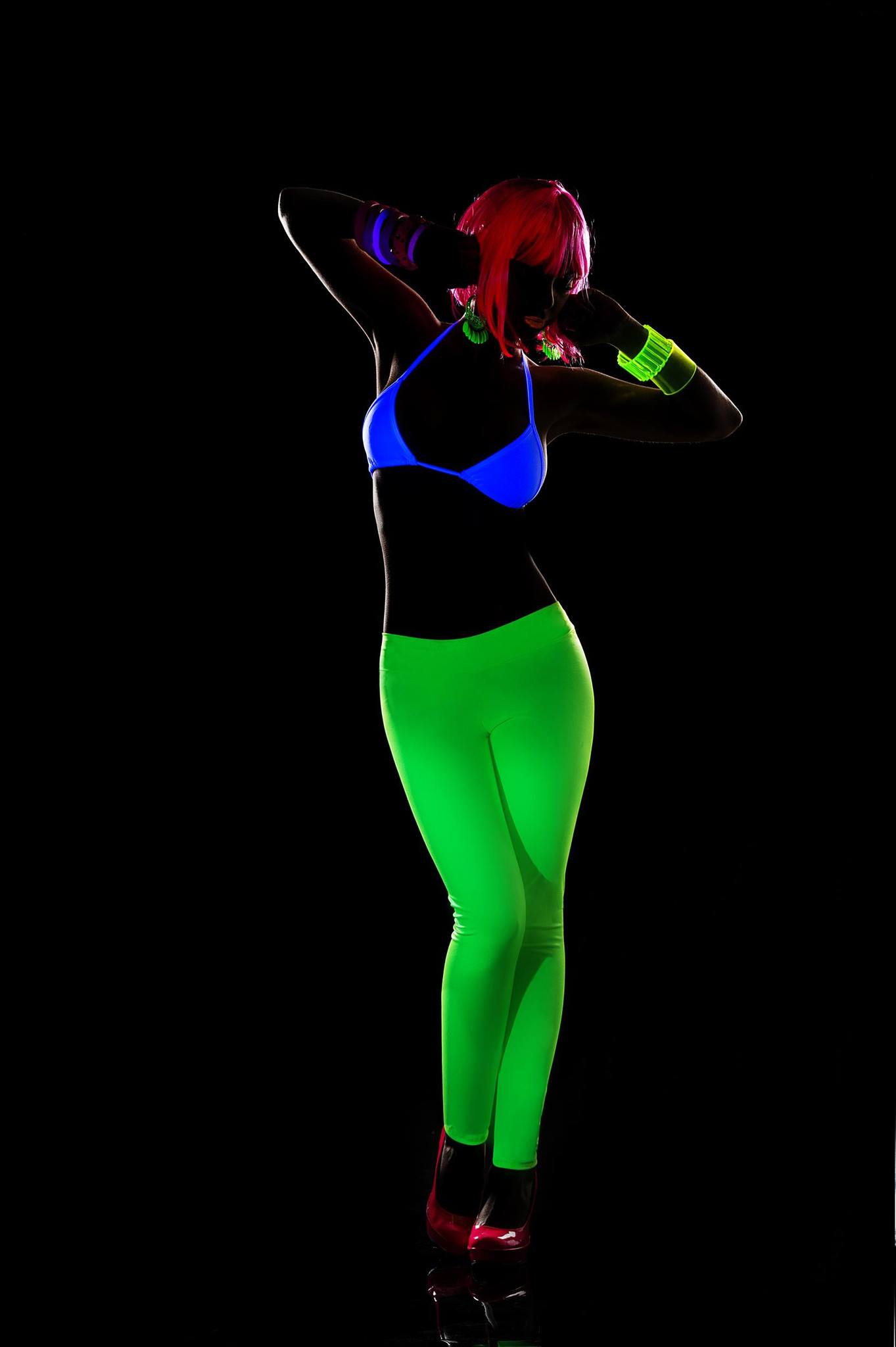 espiral GREEN / MEDIUM Hot Green Wet Look Leggings (Black also available) ESP-1089-GRN-M Hot Green Wet Look Leggings Mapale 1089 | SHOP NOW | SoHot Clubwear Apparel & Accessories > Clothing > Pants