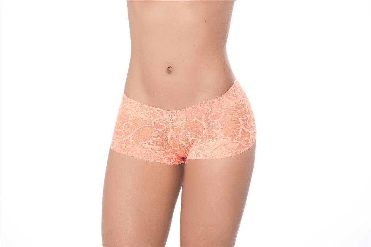 mapale Small / Orange Black Ultra Soft Stretch Lace Boy Short (Many Colors Available) ESP-90-PINK-S Black Ultra Soft Stretch Lace Boy Short Mapale 90 | SHOP NOW | SoHot  Apparel &amp; Accessories &gt; Clothing &gt; Underwear &amp; Socks &gt; Underwear