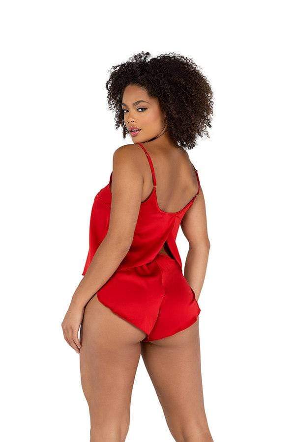 Roma Black Soft Satin Tulip Short Set (Red &amp; White are Available) 2022 Black Soft Satin Tulip Short Set  Apparel &amp; Accessories &gt; Clothing &gt; One Pieces &gt; Jumpsuits &amp; Rompers