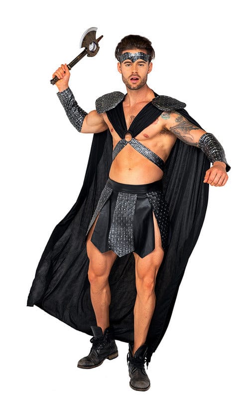 Roma Sexy 4pc Valiant Gladiator Halloween Cosplay Costume 2022 Sexy Ninja Warrior Halloween Cosplay Costume Apparel & Accessories > Clothing > Shirts & Tops