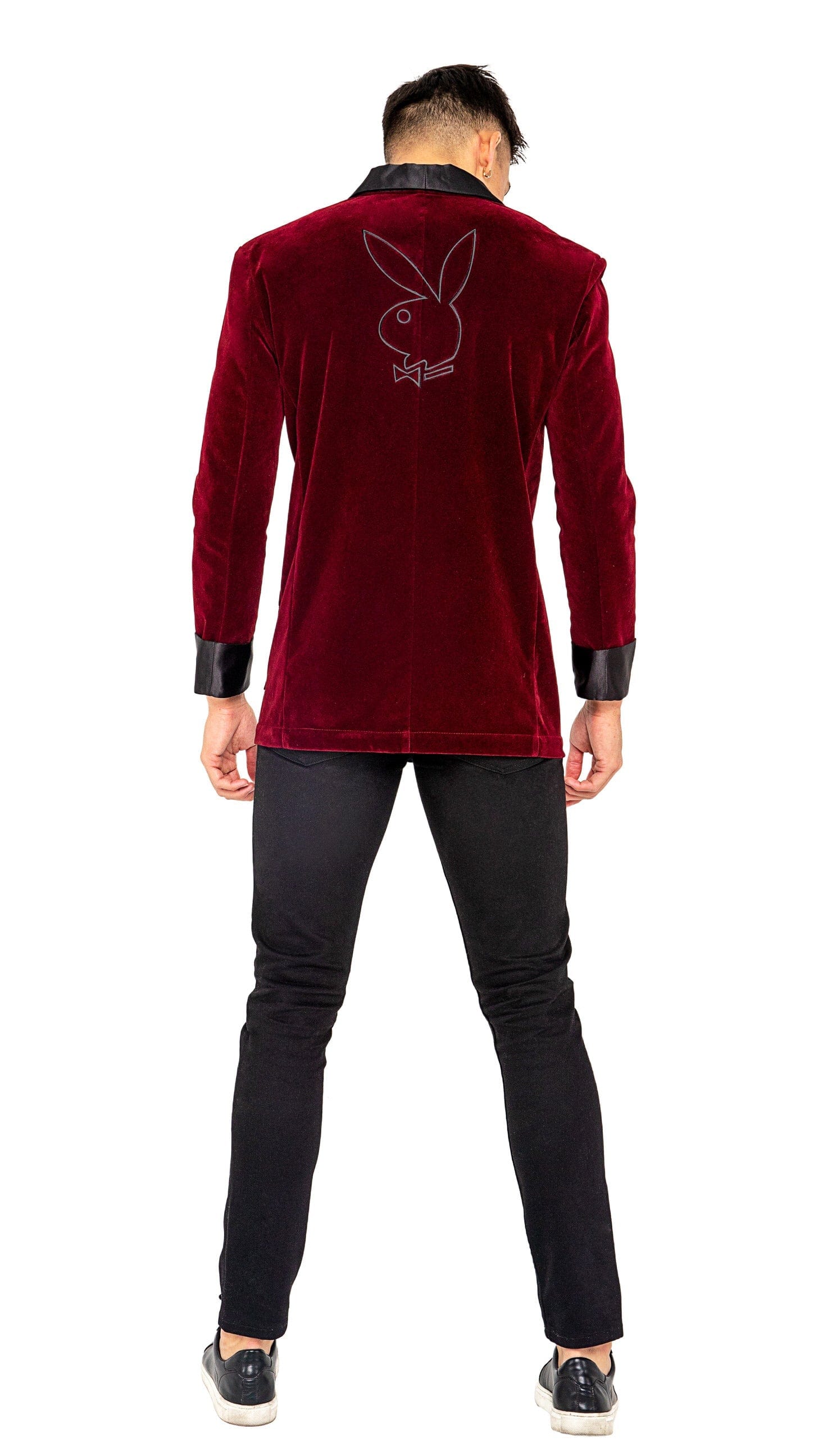 Roma Sexy Playboy Smoke Lounge Gent Halloween Cosplay Costume 2022 Black Men’s Pride Fishnet w/ LOVE Logo Tank Top Ravewear Apparel & Accessories > Clothing > Shirts & Tops