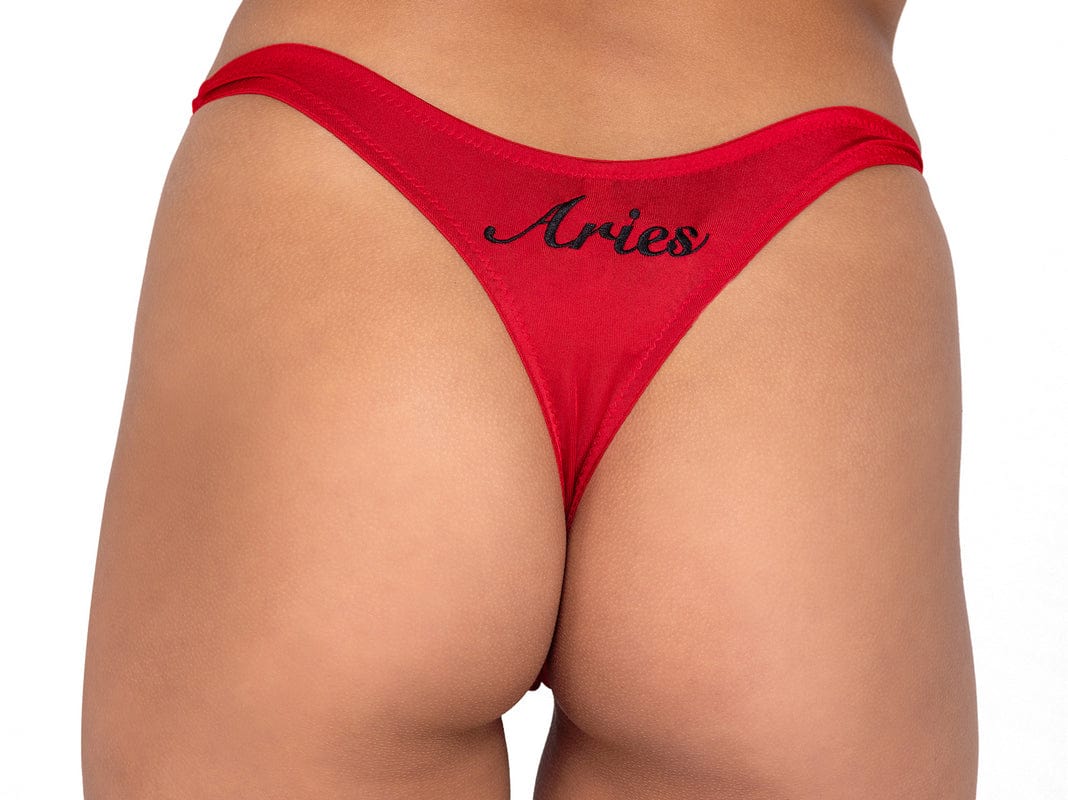 Roma Red Zodiac Aries Panty Lingerie 2023 Sexy Pink Zodiac Aries Panty Lingerie Apparel &amp; Accessories &gt; Clothing &gt; Underwear &amp; Socks &gt; Underwear