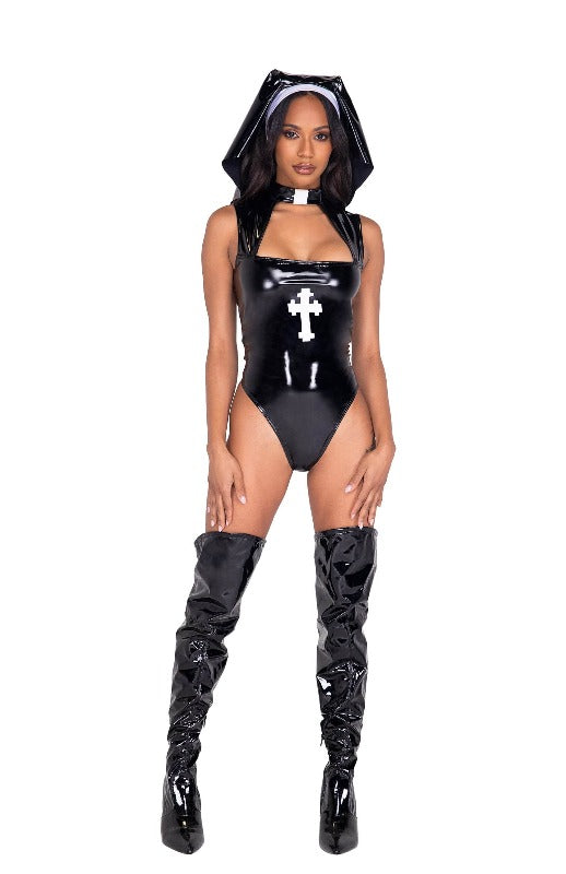 Roma 2pc Misbeheaven Nun Halloween Cosplay Costume 2021 Women's Misbeheaven Nun Halloween Roma Cosplay Costume 2028 Apparel & Accessories > Costumes & Accessories