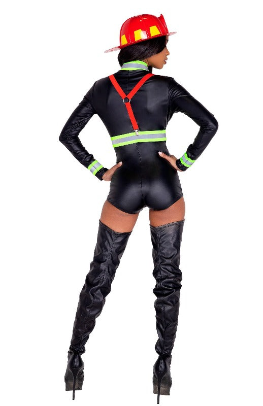 Roma 3pc Hot Fire Woman Halloween Cosplay Costume 2021 Women&#39;s Hot Fire Woman Driver Halloween Roma Cosplay Costume 5020 Apparel &amp; Accessories &gt; Costumes &amp; Accessories