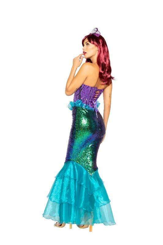 Roma 3pc Majestic Mermaid Halloween Cosplay Costume 2021 Women's Goddess of Love Halloween Roma Cosplay Costume 4995 Apparel & Accessories > Costumes & Accessories