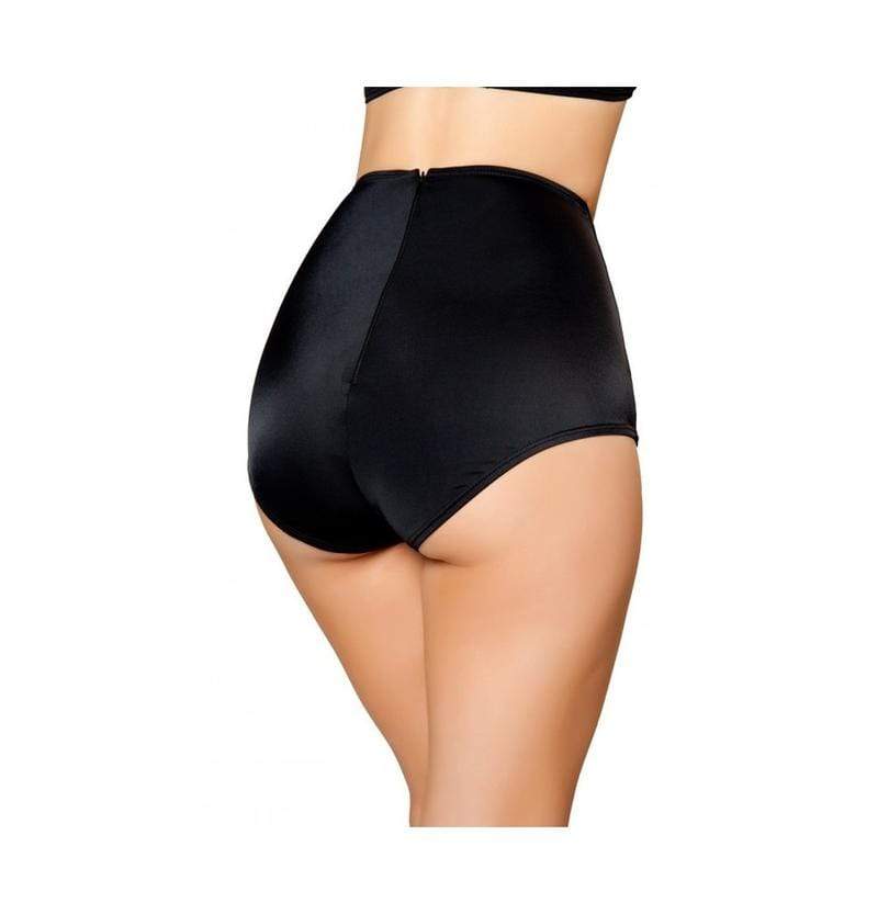 Roma S/M / Black Black High-Waist Shorts SHC-SH3090-BLACK-S/M-R High-Waist Shorts Festival Rave Dance Roma SH3090 Apparel & Accessories > Costumes & Accessories > Costumes