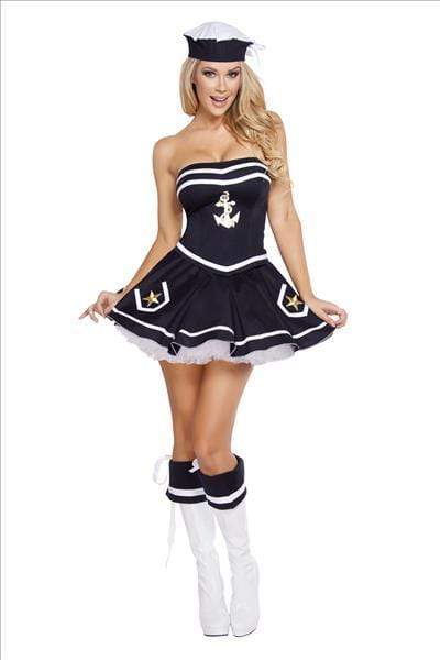 Roma NAUGHTY NAVY YARD VIXEN COSTUME Apparel & Accessories > Costumes & Accessories > Costumes