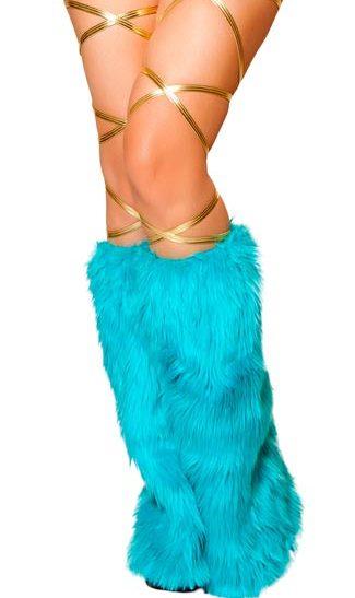 Roma ONE SIZE / GOLD Gold Metallic Thigh Leg Stretch Wraps EDM Dance Rave Wear SHC-3022-GOLD-R Apparel & Accessories > Costumes & Accessories > Costumes