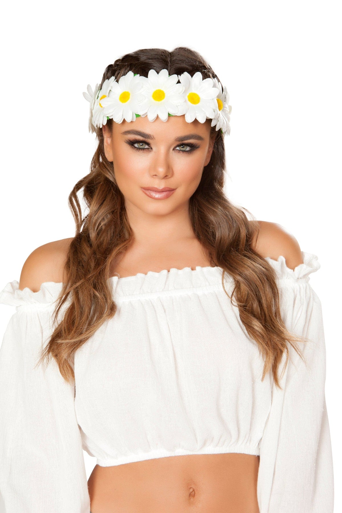 Roma Small / Multicolor Light-up Sunflower Headband 4882-AS-O/S Apparel &amp; Accessories &gt; Costumes &amp; Accessories &gt; Costumes