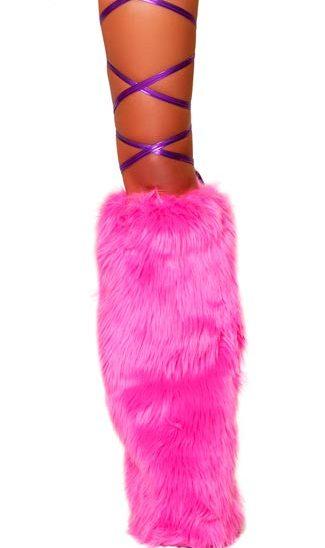 Roma ONE SIZE / PURPLE Purple Metallic Thigh Leg Stretch Wraps EDM Dance Rave Wear SHC-3022-PURPLE-R Apparel &amp; Accessories &gt; Costumes &amp; Accessories &gt; Costumes