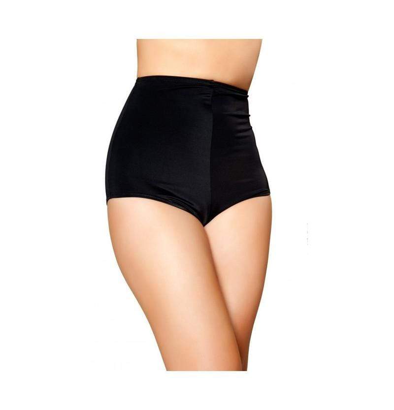 Roma S/M / Black Black High-Waist Shorts SHC-SH3090-BLACK-S/M-R High-Waist Shorts Festival Rave Dance Roma SH3090 Apparel & Accessories > Costumes & Accessories > Costumes