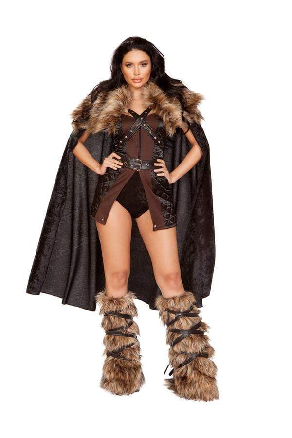 Roma Small / Black Four Piece Northern Warior SHC-4896-S-R Apparel & Accessories > Costumes & Accessories > Costumes