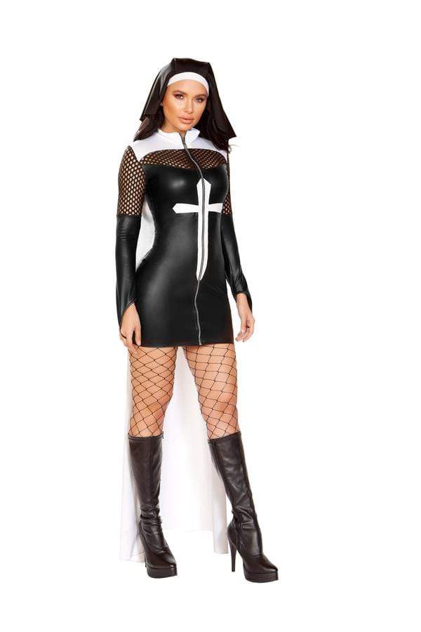 Roma Small / Black Two Piece Nun Of The Above SHC-4914-S-R Apparel & Accessories > Costumes & Accessories > Costumes