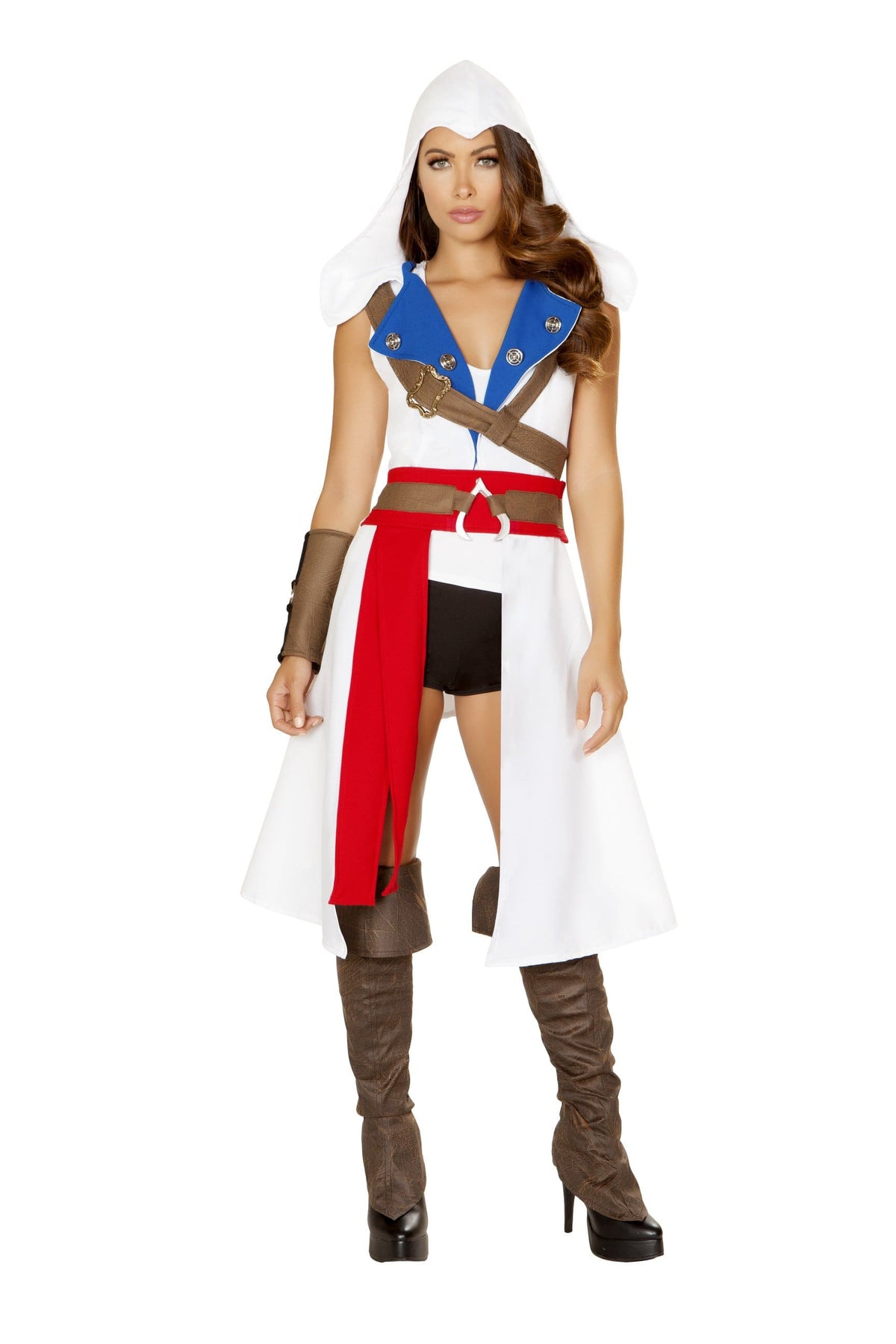 Roma Small / Multicolor 5pc The Assassins Pretector SHC-4843-S-R Apparel & Accessories > Costumes & Accessories > Costumes