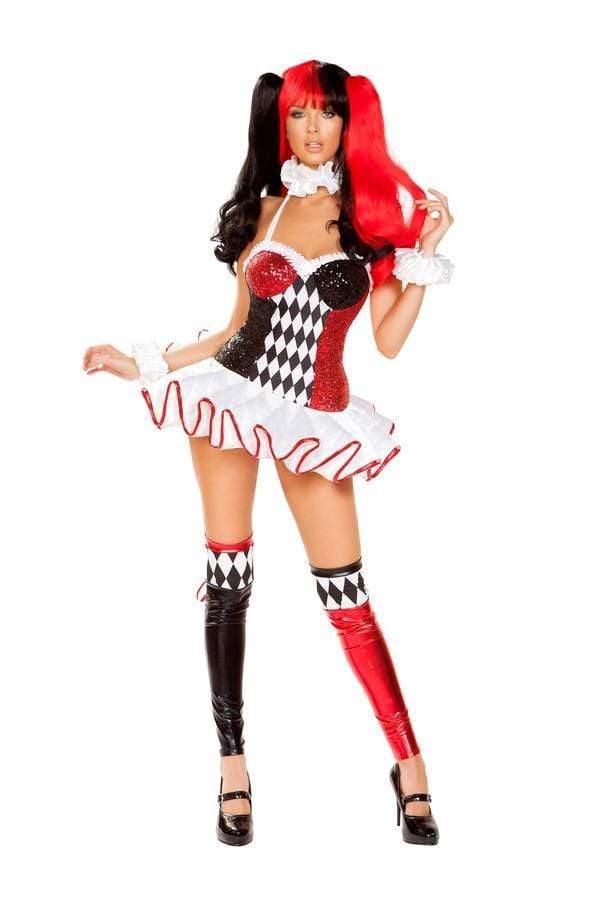 Roma Small / Print Three Piece Joke Lover SHC-4903-S-R Apparel &amp; Accessories &gt; Costumes &amp; Accessories &gt; Costumes