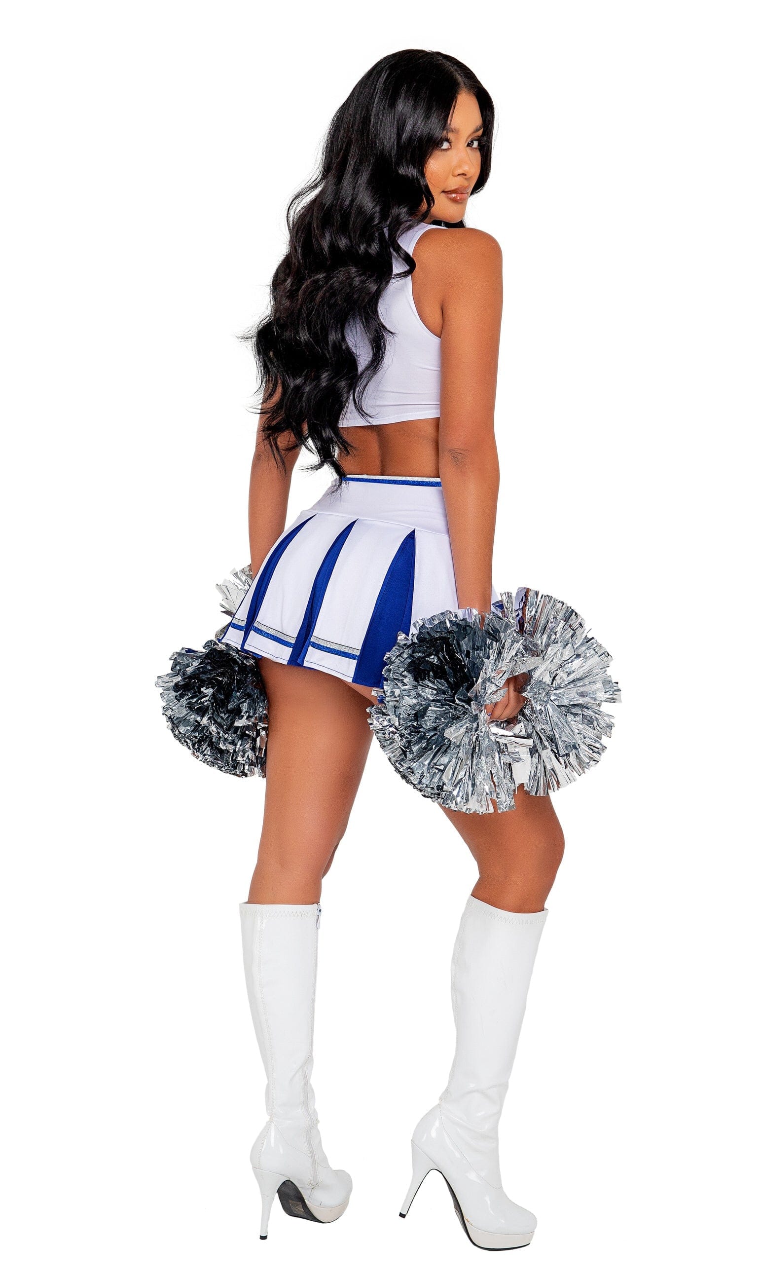 Roma Sexy 3pc Playboy Cheer Squad Halloween Cosplay Costume 2022 Sexy Playboy Football Sport Halloween Cosplay Costume Apparel & Accessories > Costumes & Accessories
