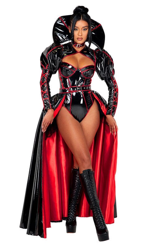 Roma Sexy 3pc Underworld Evil Queen Halloween Cosplay Costume 2022 Sexy Angel of Darkness Halloween Cosplay Costume Apparel & Accessories > Costumes & Accessories