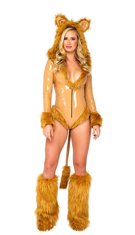 Roma Small / Nude Sexy 1pc Queen of the Jungle Halloween Cosplay Costume 5100-Nude-S 2022 Sexy Tigress Temptation Halloween Cosplay Costume Apparel &amp; Accessories &gt; Costumes &amp; Accessories