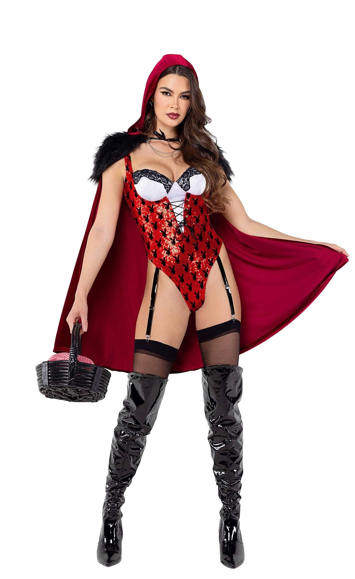Roma Costume Small / Black/Red PB117 - 2pc Playboy Enchanted Forest PB117-Blk/Red-S